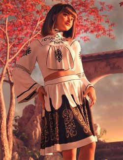 dForce AH Ying Xin Outfit For Genesis 9