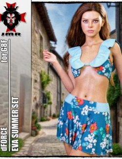 JMR dForce Eva Summer Set for G8F