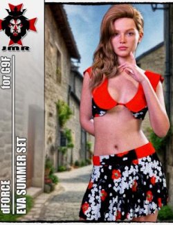 JMR dForce Eva Summer Set for G9F