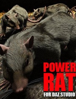 Power Rat for Daz Studio