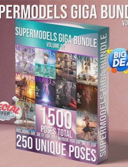 Supermodels Poses- Giga Bundle Volume 2