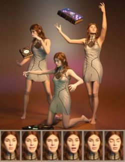 Magus Libris Poses and Expressions for Tabitha 9