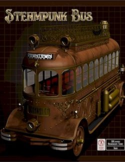 STEAMPUNK BUS for POSER