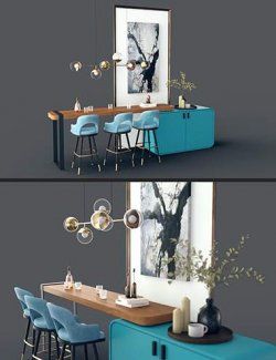 Fancy Furniture Set 02