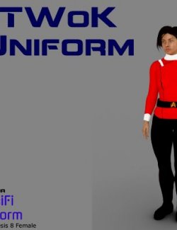 The Wrath of Khan Uniform for Sci-Fi Uniform for G8F