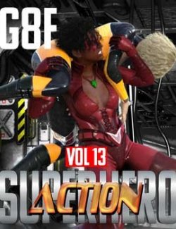 SuperHero Action for G8F Volume 13