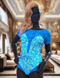 JMR dForce Nicole Bodysuit for Genesis 9 Feminine