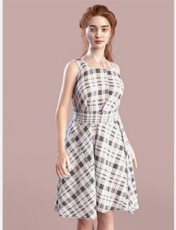 Tied Dress for Genesis 8 Female