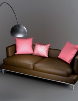 AQ3D Master Sofa 49