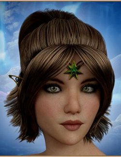 Deia Hair for Genesis 8 and 9 Females