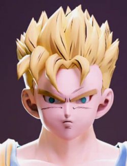 Future Gohan for Genesis 8 and 8.1 Male