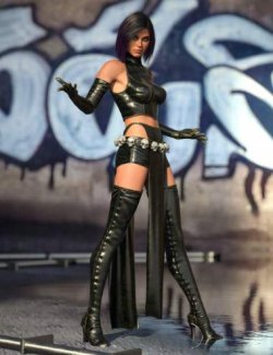 dForce Femme Fatale Outfit for Genesis 9