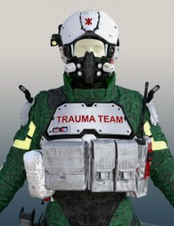 CP- Trauma Team Outfit for Genesis 8 Male & Genesis 9