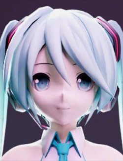 Hatsune Miku for Genesis 8 and 8.1 Female