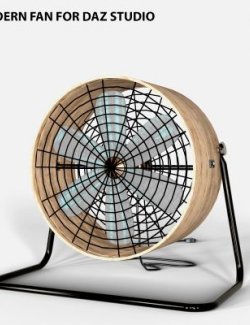 Modern Fan for DAZ Studio