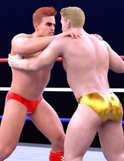 Pro Wrestling Poses for G8M - Match 1