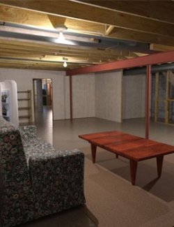 1stB Realistic Residential Basement