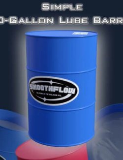 Simple 50-Gallon Lube Barrel