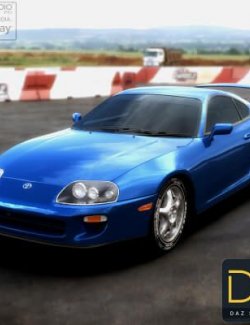 Toyota Supra 1998 for DAZ Studio