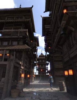 Feudal Japanese Towers 1