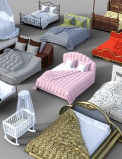 Beds Collection for Daz Studio