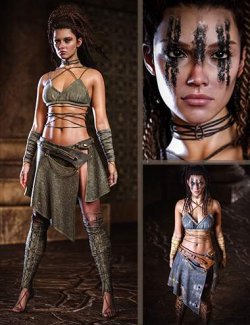 CB Aidah HD Character, Clothing and Texture Expansion For Genesis 9