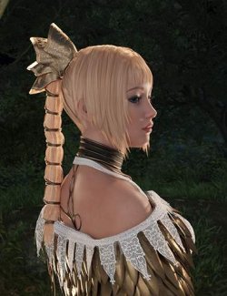 Arcane Druid Hair for Genesis 8, 8.1 and 9 Females