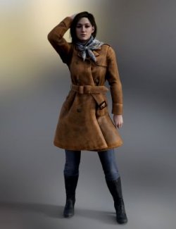 (Free) Samantha Maxis' Berlin Outfit for Genesis 9