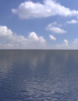 Ocean Sea Water Materials for Poser