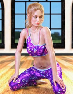 JMR dForce Veronika Sportswear for Genesis 8 Female