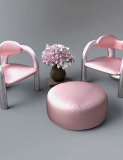 A3S H-Child Chair and Pouf