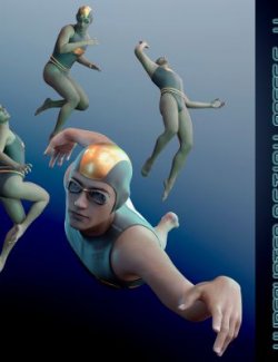 HF Underwater Action Poses for Genesis 8 Male