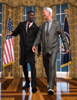 dForce Presidential Outfit Texture Add-On