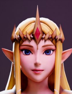 Princess Zelda for Genesis 8 and 8.1 Female