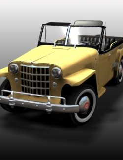 WILLYS OVERLAND JEEPSTER for POSER