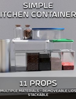 Simple Kitchen Containers