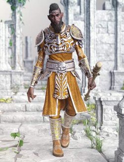 dForce Imperial King Armor Texture Add-On