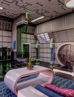 Sci-Fi Living Space