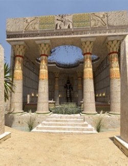 Temple of Sobek for Daz