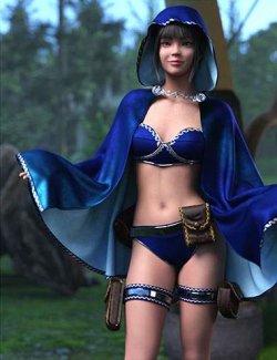 Maidens of Mars - Merchant Outfit for Genesis 9 and 8 Female