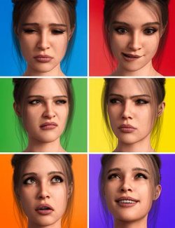 Z Basic Emotions Mix and Match Expressions for Genesis 9