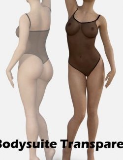 Bodysuite Transparent for Genesis 8 Female