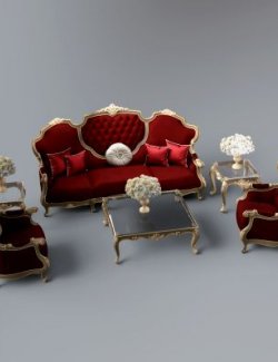 A3S H-Royal Sofa Set