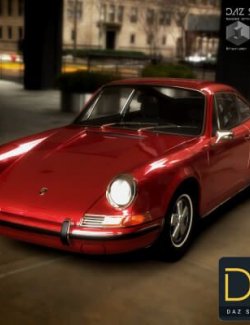 Porsche 911 1969 for DAZ Studio