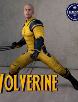 MCU Wolverine Outfit for Genesis 8 Male