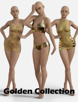 Golden Collection of Outfit for Genesis 8 Female