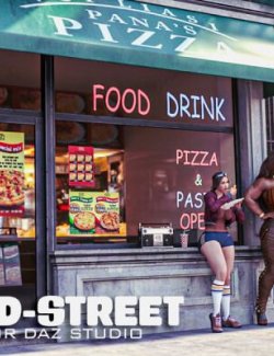 JD- Street for DAZ Studio (Environment Only)