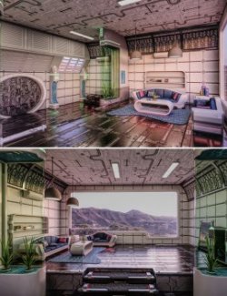 Scifi Living Space