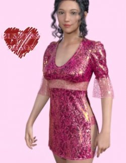 SIC Jazz for Jianna Dress for Genesis 8 Female and Genesis 9