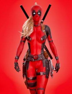 Lady Deadpool for Genesis 8 Female